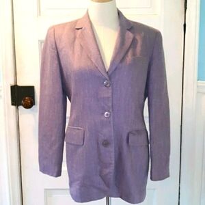 Jones New York Country 8P purple blazer